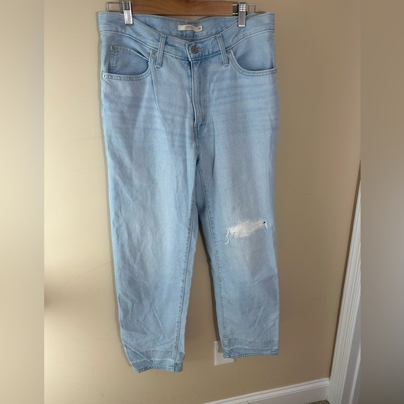 Levi’s 94 Baggy Jean light wash light distressing size 29 31 length - Picture 1 of 8